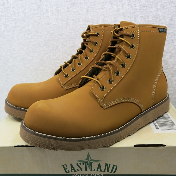 Eastland | Shoes | Bandera Wheat Nubuck Leather Rubber High Top Boots ...